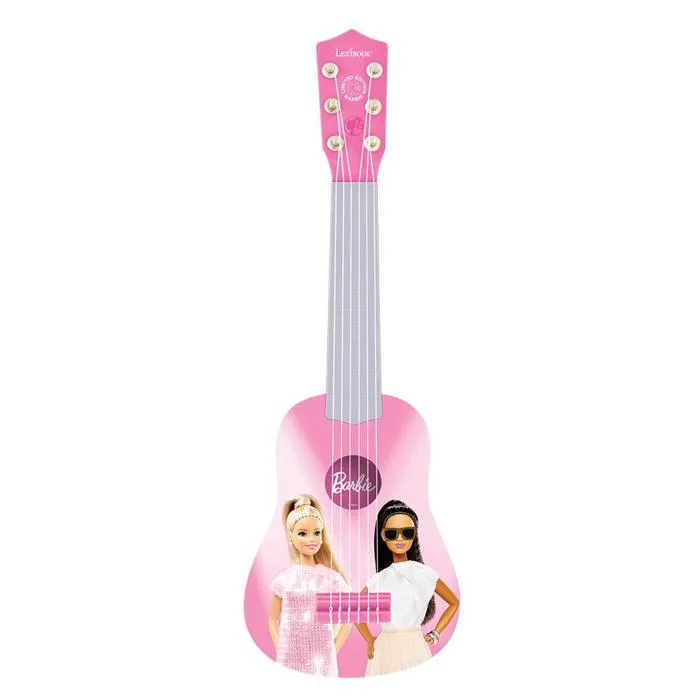 Lexibook Ma Première Guitare Barbie 53 cm avec 6 cordes nylon et guide d'apprentissage - Guitare jouet pour enfants Lexibook Ma Première Guitare Barbie 53 cm avec 6 cordes nylon et guide d'apprentissage - Guitare jouet pour enfants