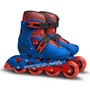 Stamp Patins en Ligne Ajustables SPIDERMAN Taille 30-33 - Garçon 6 Ans et Plus - Roues PVC, Frein Arrière, Roulements à Billes