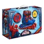 Stamp Patins en Ligne Ajustables SPIDERMAN Taille 30-33 - Garçon 6 Ans et Plus - Roues PVC, Frein Arrière, Roulements à Billes