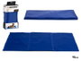 Mascow Tapis Rafraîchissant pour Animal de Compagnie 90 x 49.5 cm Bleu Mousse Gel (Set de 6)