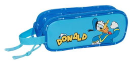Safta Portatodo Doble Donald Infantil 21x8x6cm - Boite de Rangement Double pour Enfant