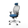 Piqueras y Crespo Chaise de Bureau 1D086G2 Bleu clair