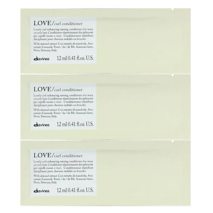 Davines Love Après-shampooing Lot de 12 pcs de 12 ml Davines Love Après-shampooing Lot de 12 pcs de 12 ml