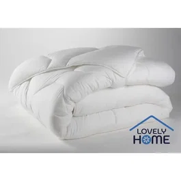 Lovely Home Couette Tempérée Anti-Acariens 350gr/m² 140x200 cm Blanc