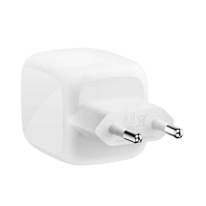 Belkin Chargeur BoostCharge Pro Dual USB-C 67 W Blanc