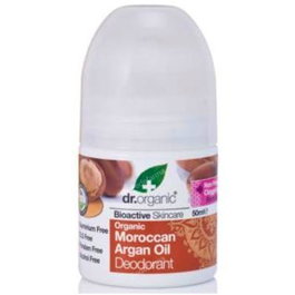 DR. ORGANIC Déodorant Roll-on à l'Huile d'Argan Marocain