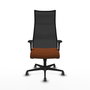 Piqueras y Crespo Chaise de Bureau Albacete Marron et Noir
