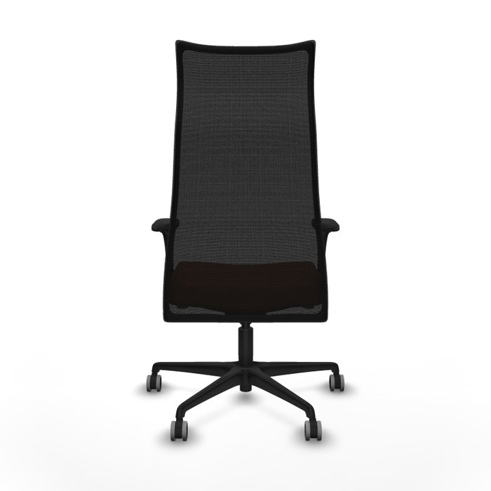 Piqueras y Crespo Chaise de Bureau Albacete Marron et Noir