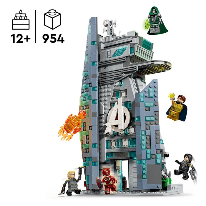 LEGO Marvel Avengers : Doomsday La Nouvelle Tour des Avengers 76352