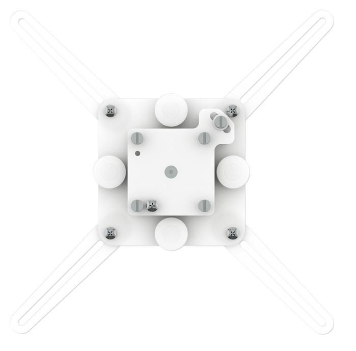 SMS CMV385-535 - Bras télescopique de plafond pour projecteur, 20 kg max, longueur 385-535 mm, ajustement sans outil, blanc
