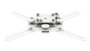 SMS CMV385-535 - Bras télescopique de plafond pour projecteur, 20 kg max, longueur 385-535 mm, ajustement sans outil, blanc