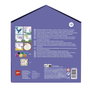 Apli - Mon premier jeu de peinture à empreintes, 6 planches et 6 pots de peinture pour doigts, jeu créatif pour enfant à partir de 3 ans