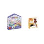 Apli - Mon premier jeu de peinture à empreintes, 6 planches et 6 pots de peinture pour doigts, jeu créatif pour enfant à partir de 3 ans