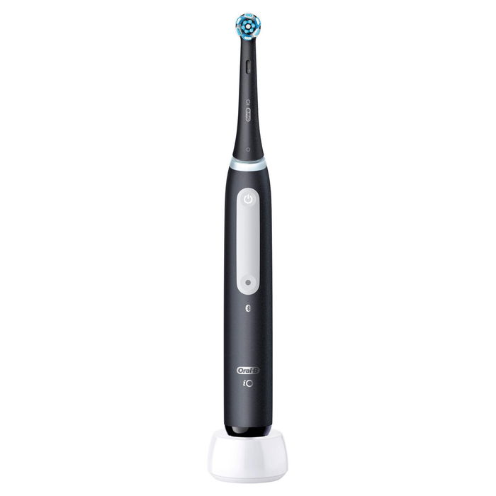 Oral-B 415022 Brosse à dents électrique iO4, Noir Mat, avec technologie Bluetooth de suivi Oral-B 415022 Brosse à dents électrique iO4, Noir Mat, avec technologie Bluetooth de suivi