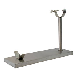 Fackelmann Profesional Jamonier fixe en acier inoxydable pour grands jambons 49,5 x 16,5 x 35 cm