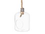 GIFTDECOR Vase suspendu forme ampoule grand