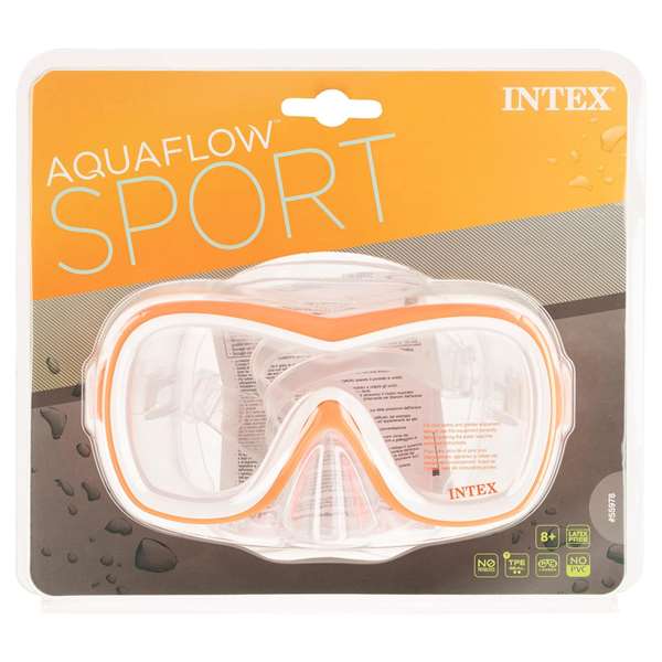 Intex Masque de Plongée Wave Rider en Silicone pour Enfants (+8 Ans) - Modèles Surtis