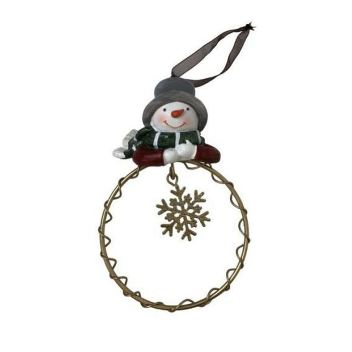 DKD Home Decor Décorations de Noël Cercles en Résine (6 Unités) DKD Home Decor Décorations de Noël Cercles en Résine (6 Unités)