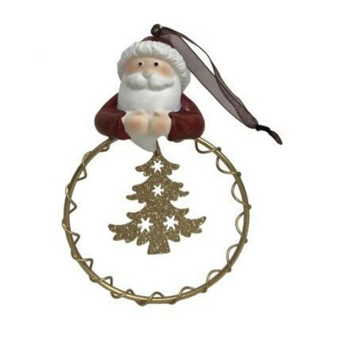 DKD Home Decor Décorations de Noël Cercles en Résine (6 Unités) DKD Home Decor Décorations de Noël Cercles en Résine (6 Unités)