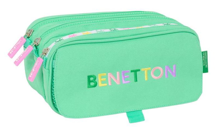 Benetton Portatodo Triple Big - Boîte de rangement - Mint/vert menthe - 21.5 x 10 x 8 cm
