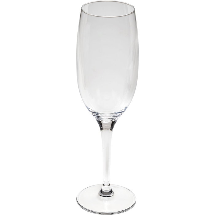 Alessi Mami XL Set de 4 Flûtes à Champagne en Verre Cristallin SG119/9S4