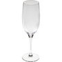 Alessi Mami XL Set de 4 Flûtes à Champagne en Verre Cristallin SG119/9S4