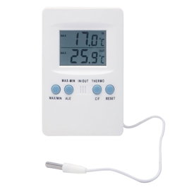 ORYX Thermomètre digital avec senseur et afficheur 11 cm