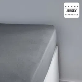 Today TOD3574643508041 Drap Housse Essentiel 160 x 200+25 cm Coton Jersey 1 Personne