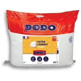 Dodo - Couette tempérée ULTRA LAVABLE 200x200 cm, Blanc - Garnissage fibre WASHAIR 300 g/m2, lavable 60°C