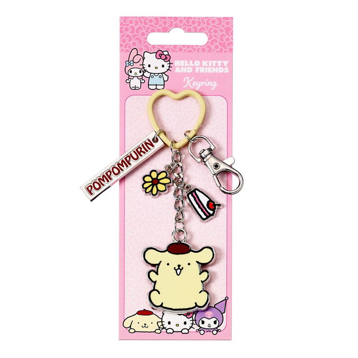 The Carat Shop Porte-clés Hello Kitty avec breloques Pompompurin