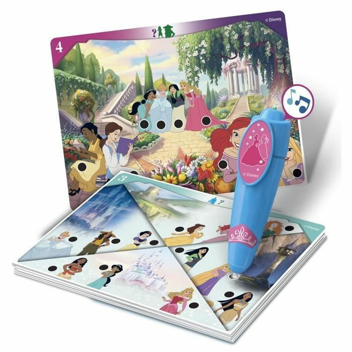 Clementoni Quizzy Disney Princesses - Jeu avec stylo interactif sonore et lumineux Clementoni Quizzy Disney Princesses - Jeu avec stylo interactif sonore et lumineux