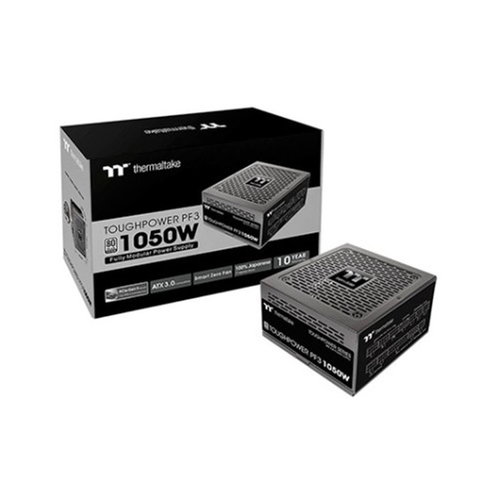 Thermaltake Toughpower PF3 1050W 80 PLUS Platinum Alimentation ATX Modulaire Ventilateur 120mm Thermaltake Toughpower PF3 1050W 80 PLUS Platinum Alimentation ATX Modulaire Ventilateur 120mm