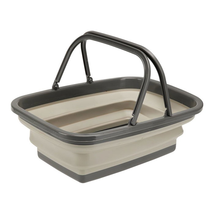 Excellent Houseware Panier de courses pliable assorti en PP et TPE 380 x 285 x 160 mm Excellent Houseware Panier de courses pliable assorti en PP et TPE 380 x 285 x 160 mm