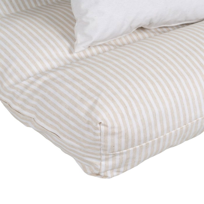 BigBuy Garden Coussin 4 Pièces Beige 120 x 80 cm