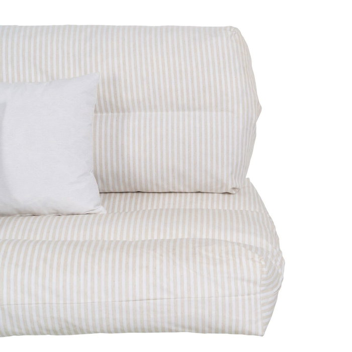 BigBuy Garden Coussin 4 Pièces Beige 120 x 80 cm