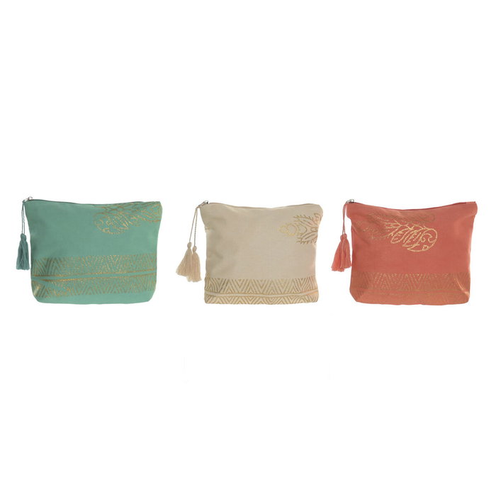 Home ESPRIT Nécessaire de Voyage Méditerranéen (Lot de 3 Unités)