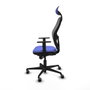 Piqueras y Crespo Chaise de Bureau Jorquera 1D036G1 Bleu clair avec Appui-tête