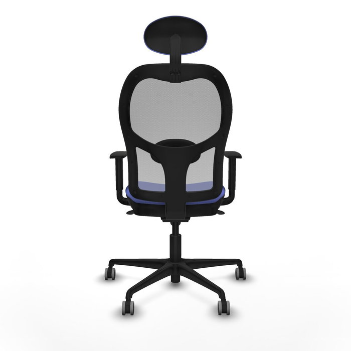 Piqueras y Crespo Chaise de Bureau Jorquera 1D036G1 Bleu clair avec Appui-tête