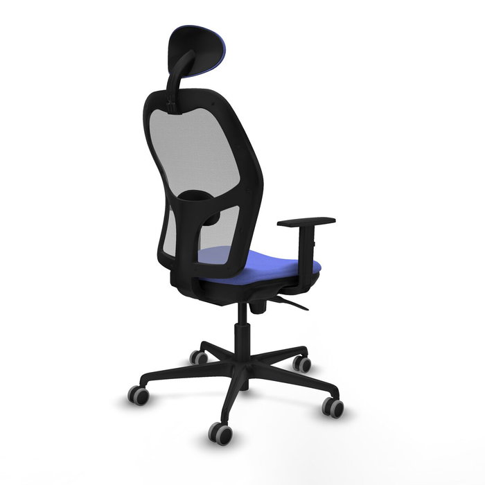 Piqueras y Crespo Chaise de Bureau Jorquera 1D036G1 Bleu clair avec Appui-tête