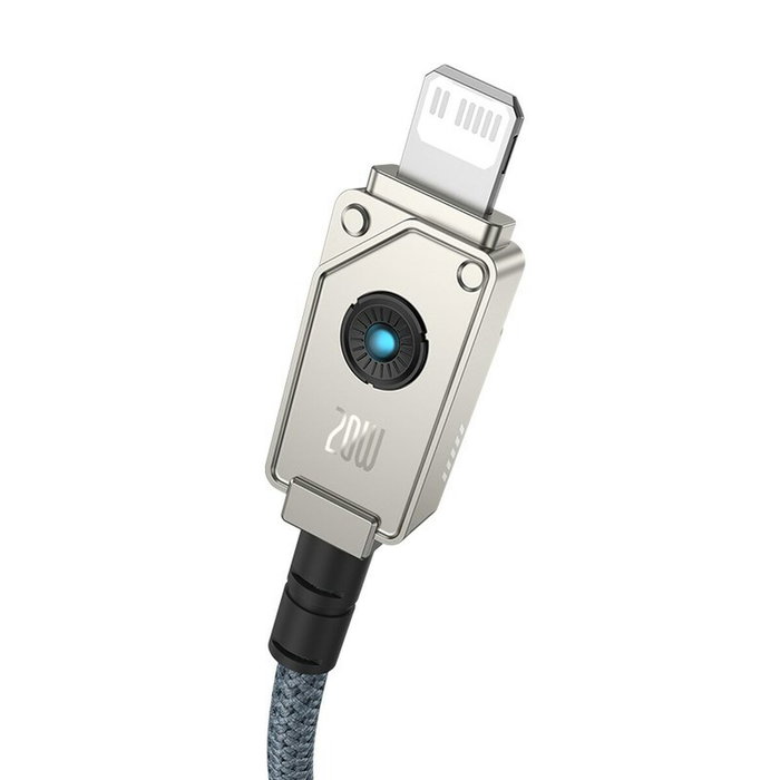 Baseus Câble USB-C vers Lightning P10355803221-00 Blanc Noir 1 m Baseus Câble USB-C vers Lightning P10355803221-00 Blanc Noir 1 m