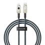 Baseus Câble USB-C vers Lightning P10355803221-00 Blanc Noir 1 m