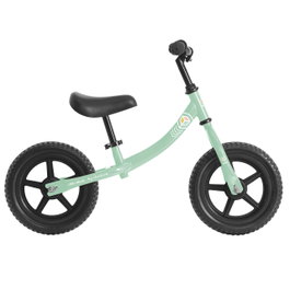 DEQUBE Bicicleta Sin Pedales Mint D00303 - Draisienne pour Enfant 2 Ans et Plus, Cadre Léger 3kg, Réglable, Pneus Anti-crevaison