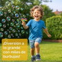 JugaToys Lanceur de bulles double avec bouteille de liquide