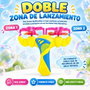 JugaToys Lanceur de bulles double avec bouteille de liquide