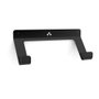Rei 2-8076.18 Support fixe pour patin 8076 acier noir mat 13x24x32 cm max 15 kg