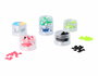 Innspiro Set de gemmes décoratives acryliques ovales couleurs fluo 6x8mm, 600 pièces environ