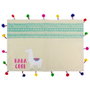 Home Deco Factory Set de table Llama avec pompons 48x34 cm