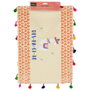 Home Deco Factory Set de table Llama avec pompons 48x34 cm