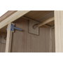 Garde-robe DKD Home Decor Naturel Pin Bois MDF 90 x 40 x 180 cm