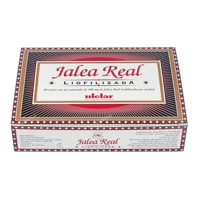MIELAR Gelée royale lyophilisée 300 mg, 20 vials MIELAR Gelée royale lyophilisée 300 mg, 20 vials